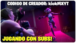 🟢 PARTIDAS PRIVADAS FORTNITE! (EN VIVO) PARTIDAS PERSONALIZADAS 🧐🍷 JUGANDO CON SUBS EN DIRECTO