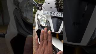 Light me kya hai😱Bmw g310 RR#shorts #youtubeshorts #trending #viral #shortsvideo #short #shortvideo