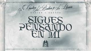 Adrian L Santos - Sigues Pensando En Mi [Lyric Video]