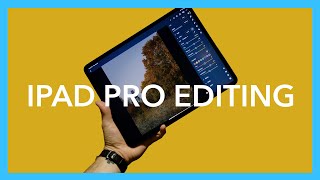 iPad Pro Photo Editing Lightroom | Fall Landscape