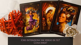 Quali sono le sue intenzioni verso di te? Cosa farà? 🌟 Tarocchi interattivi❤️🌸 Scegli tarocchi🔮