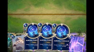 Legends of Runeterra | Aurora POREALIS is awesome! Loving patch 1.4 ardy