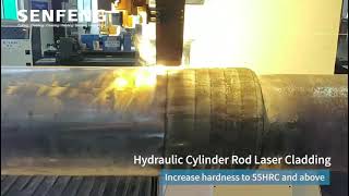 Laser Cladding Machine Test Samples Hydraulic Cylinder Rod Laser Cladding