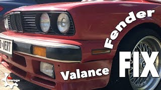 E30 Fender and Valance Fix