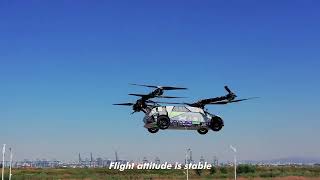 China's Vertical Take-off And Landing Flying Car Completes Maiden Flight