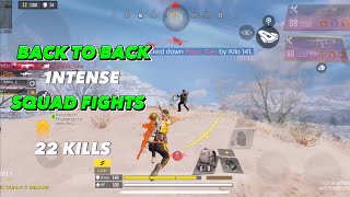 Back to back squad wipe🤯 intense squad fights | 2 fingers max gyro CALL OF DUTY MOBILE gameplay