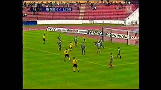 FK Inter Bratislava 1-2 Olympique Lyonnais tour préliminaire C1 UEFA Champions League 2000/2001 OL