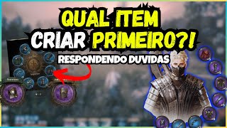 QUAL ITEM FAZER PRIMEIRO EM NIGHT CROWS? FIQUE MAIS FORTE | Dicas e Respostas da Live