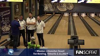 Miesten liittomyllyn finaali. TIXI Bowling Tikkurila. 2.11.2014