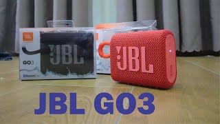 JBL GO 3 - unbox and sound test