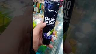 Rivaj bamboo charcoal brightening face wash #shorts #rivaj