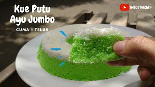 RESEP KUE PUTU AYU JUMBO 1 TELUR || ENAK & SUPER LEMBUT