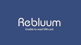 Unable to read SIM card