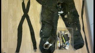 Рабочие штаны Кости G. Вассерман отдыхает! Snickarens arbetsbyxa. Work trousers.