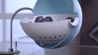 2 in 1 Strainer and Rinse Bowl Set - www.chikili.com