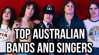 TOP AUSTRALIAN BANDS & SINGERS 🇦🇺