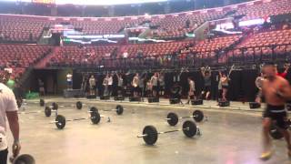 Crush games 2014 Sunday DT WOD part one