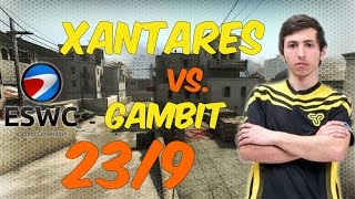 XANTARES |Space Soldiers| POV 1440p@60fps | 23/9 vs. Gambit @ ESWC 2016