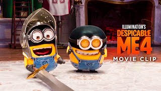 The Minions See The Honey Badger Escape! | Despicable Me 4