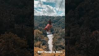 Best swing in Bali! #shorts #bali #shortsvideo #bestmoments #viral #funny #funnyvideo #best #views