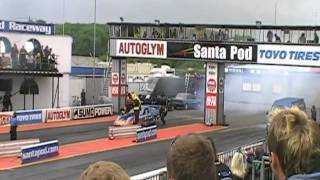 Fire Force 3 - Santa Pod Main Event 2010 - 5.86secs @281mph