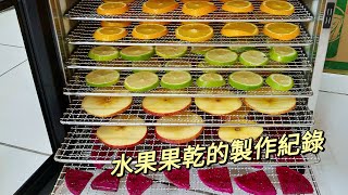 水果片水果乾製作紀錄 ［悸涵的家］