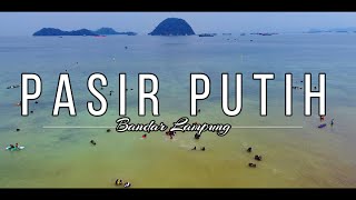 Review Lengkap Pantai Pasir Putih dilihat dari atas udara - Drone Video - Wisata Lampung