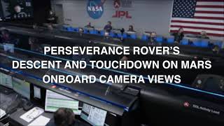 Perseverance Rover’s Descent and Touchdown on Mars (Official NASA Video)