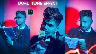 Lightroom Mobile DUAL TONE Color effect Photo editing tutorial - Taukeer Editz