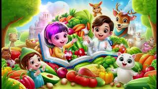 "Veggies Love Affair | Fun Kids Nursery Rhymes | Healthy Eating Song"