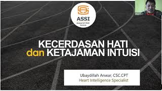 WEBINAR MEMPERTAJAM INTUISI DENGAN KECERDASAN HATI