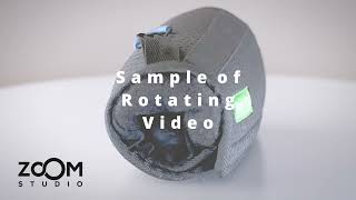 Zoom Studio sample of rotating products