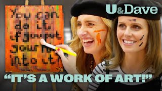 Giving Comedians 1 Hour To Create Works of Art | Battle in the Box | U&Dave