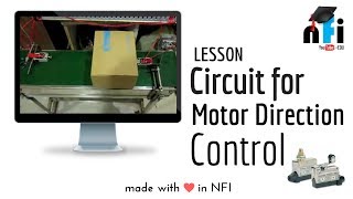 On-OFF and Direction Control of 3 Phase Motor using Limit Switches