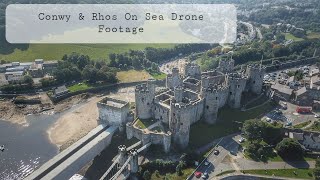 Rhos On Sea And Conwy North Wales Dji Mini 2 Drone Footage 2021