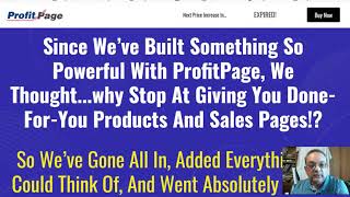 Profit Page Review and Demo 🖐️ WARNING DON'T BUY WITHOUT MY 😎 CUSTOM BONUSES!