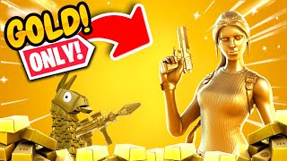 Finally Revealed: The *INSANE* Power of Fortnite's Solid Gold Only!