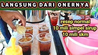 USAHA MINUMAN CEPAT BALIK MODAL || resep MAS KENANG