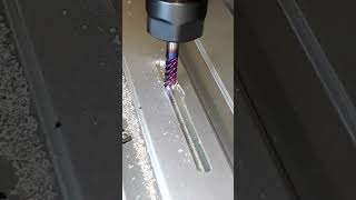 CNC V2 BUILD #3 SLOTTING  ALUMINUM PROFILE 3030  - MILLING MACHINE