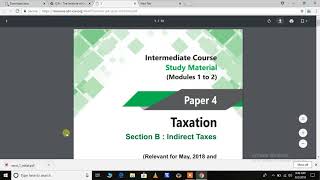 How to download ICAI BOOKS and take printouts - in Telugu