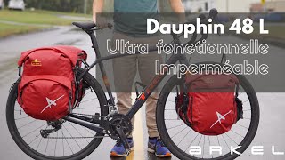 Sacoche de vélo - Dauphin 48 L - Fonctionnelle/Imperméable