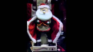 Weird and crazy Santa Claus Christmas holiday toy :)