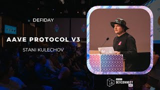 DeFiDay - Stani Kulechov presenting the Aave Protocol V3