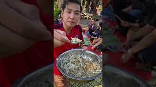 Fresh fish ปลาเต้นปลาสด / กินปลาสดๆ / กินปลาดิบ ​⁠