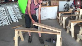 How to make super simple shave horse