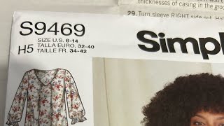 Simplicity S 9469 shirt tutorial, sew along, how to sew