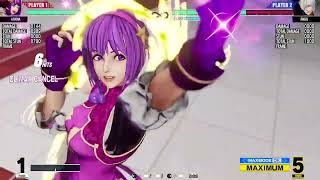 KOF XV : Athena max mode combo