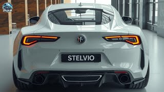 Первый взгляд! Новый 2025 Alfa Romeo Stelvio - Итальянский стиль встречается с компактной роскошью!