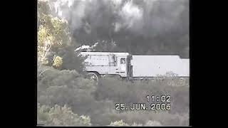 3112 & 3801 Climbing The Illawarra Escarpment Near Kembla Grange NSW. 25 June 2006