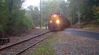 Wcrr 1803 pulling santa train